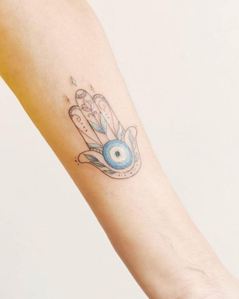 30 Gorgeous Evil Eye Tattoos You Will Love