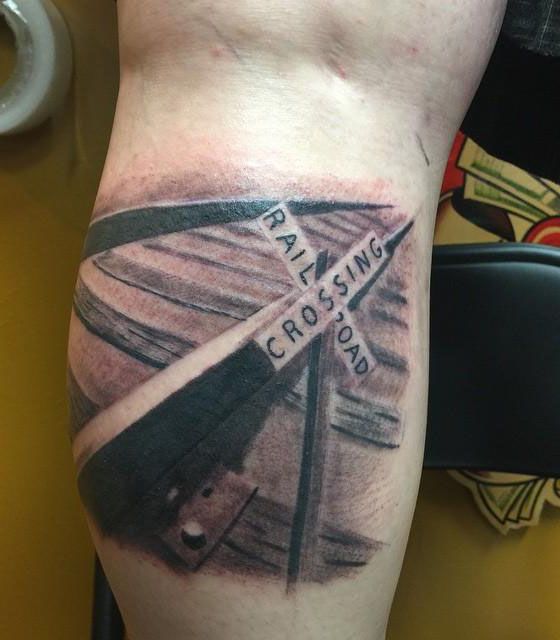 30 Pretty Railroad Tattoos You Must Love