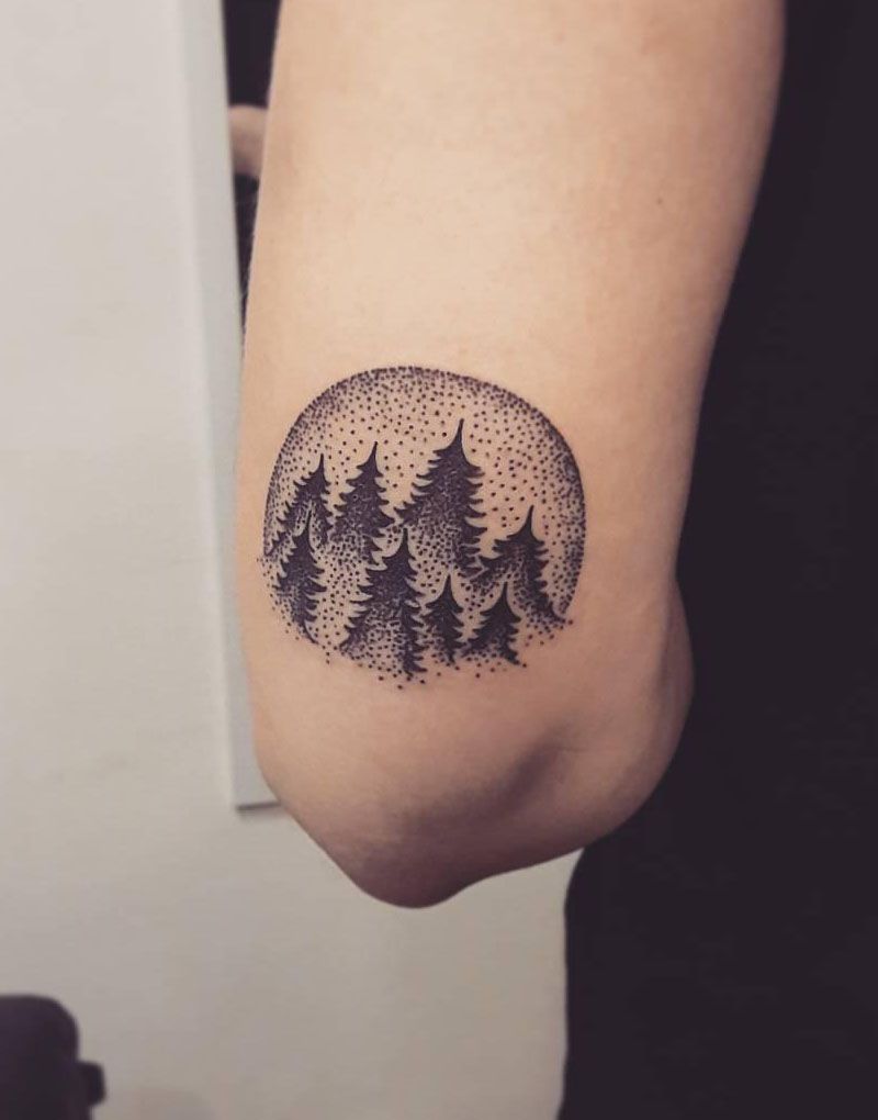 30 Pretty Spruce Tattoos You Can Copy