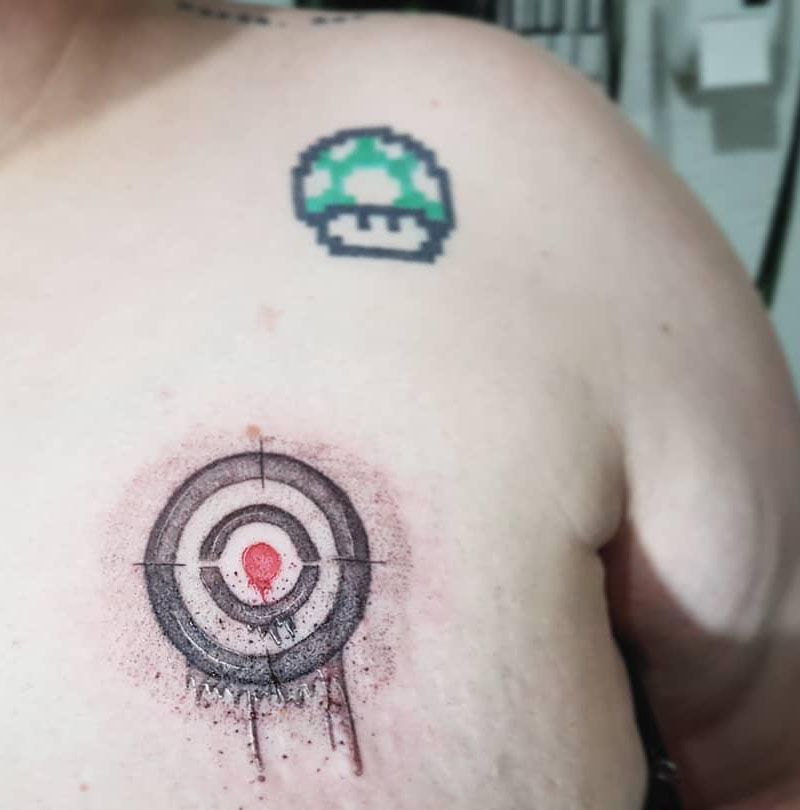 26 Elegant Target Tattoos You Must Try