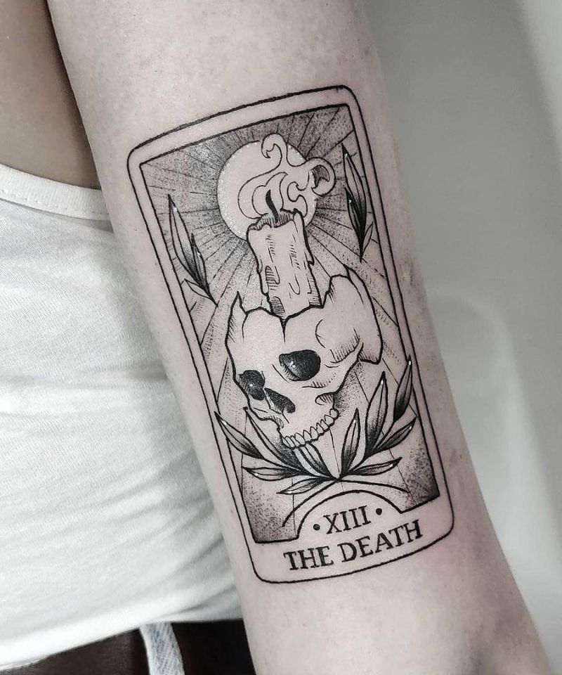 30 Pretty Tarot Tattoos You Can Copy