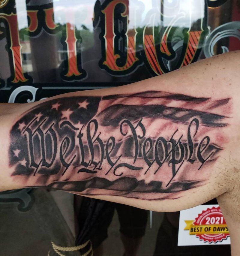 30 Perfect We The People Tattoos You Must Try