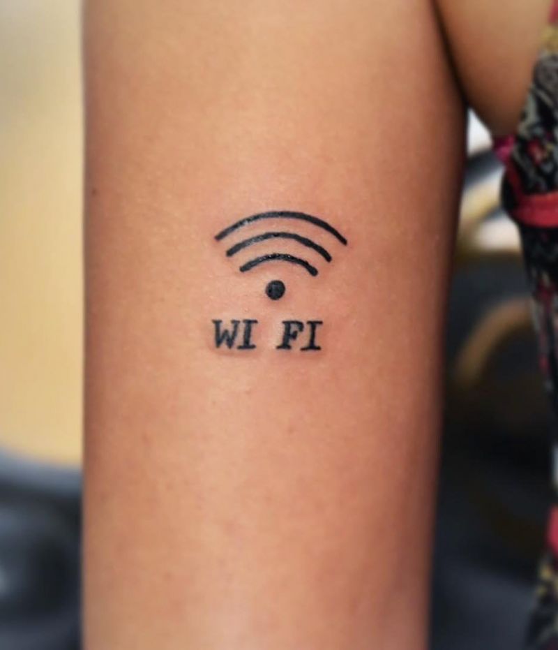 30 Unique Wifi Tattoos You Must Try