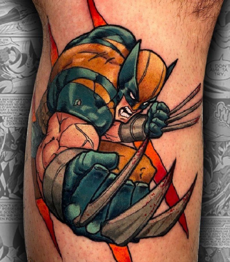 30 Gorgeous Wolverine Tattoos for Your Inspiration