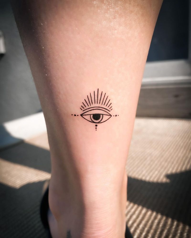 30 Gorgeous Evil Eye Tattoos You Will Love