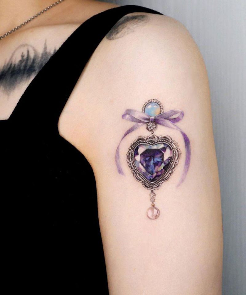 30 Gorgeous Gemstone Tattoos You Must See