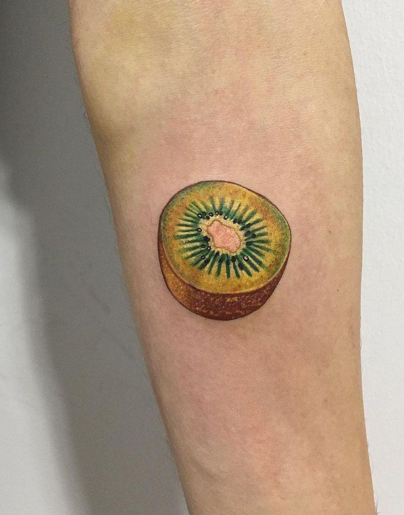 30 Pretty Kiwifruit Tattoos You Will Love