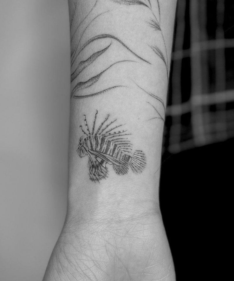 30 Gorgeous Lionfish Tattoos You Must Love