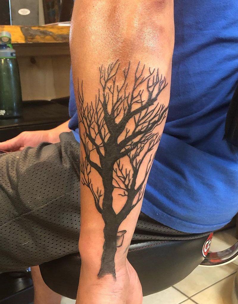 30 Gorgeous Maple Tree Tattoos to Inspire You