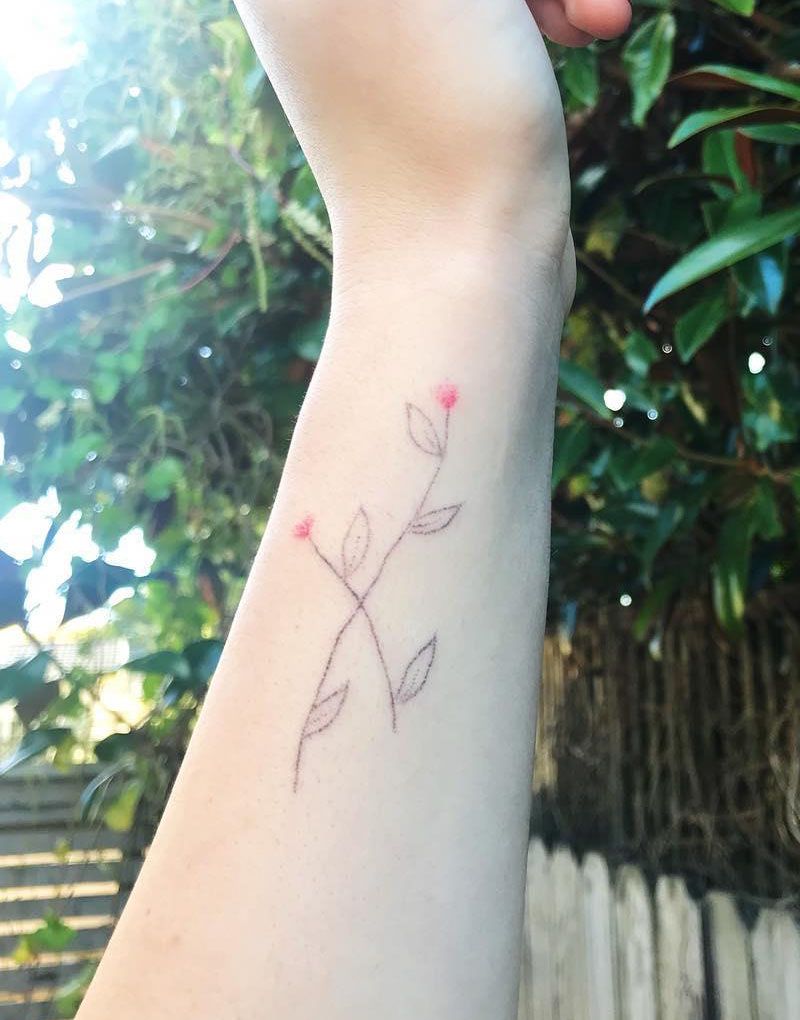 30 Pretty Pohutukawa Tattoos You Can Copy