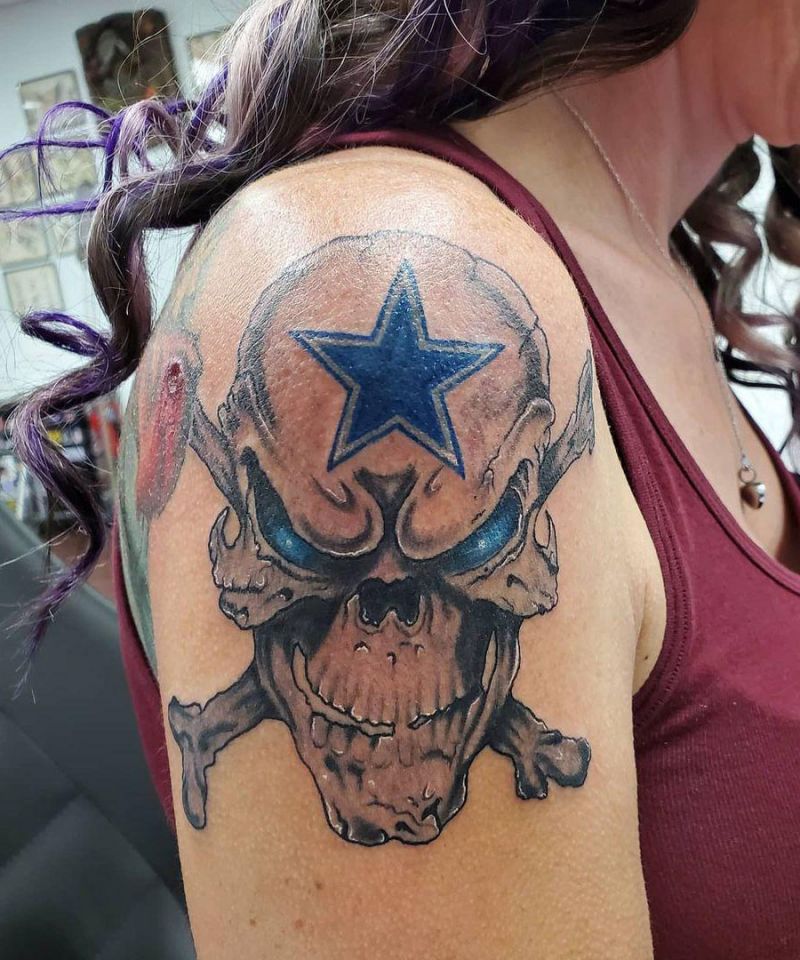 30 Pretty Dallas Cowboys Tattoos You Must Love