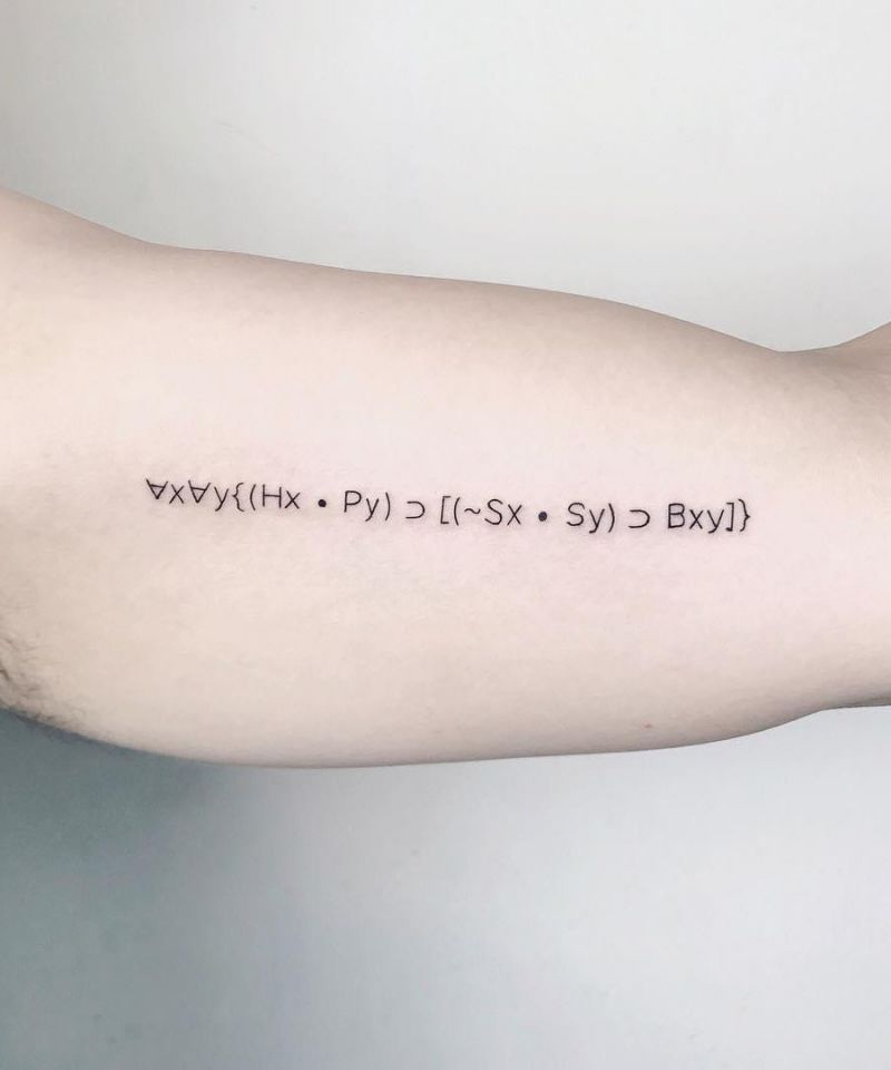 30 Unique Equation Tattoos You Must Try