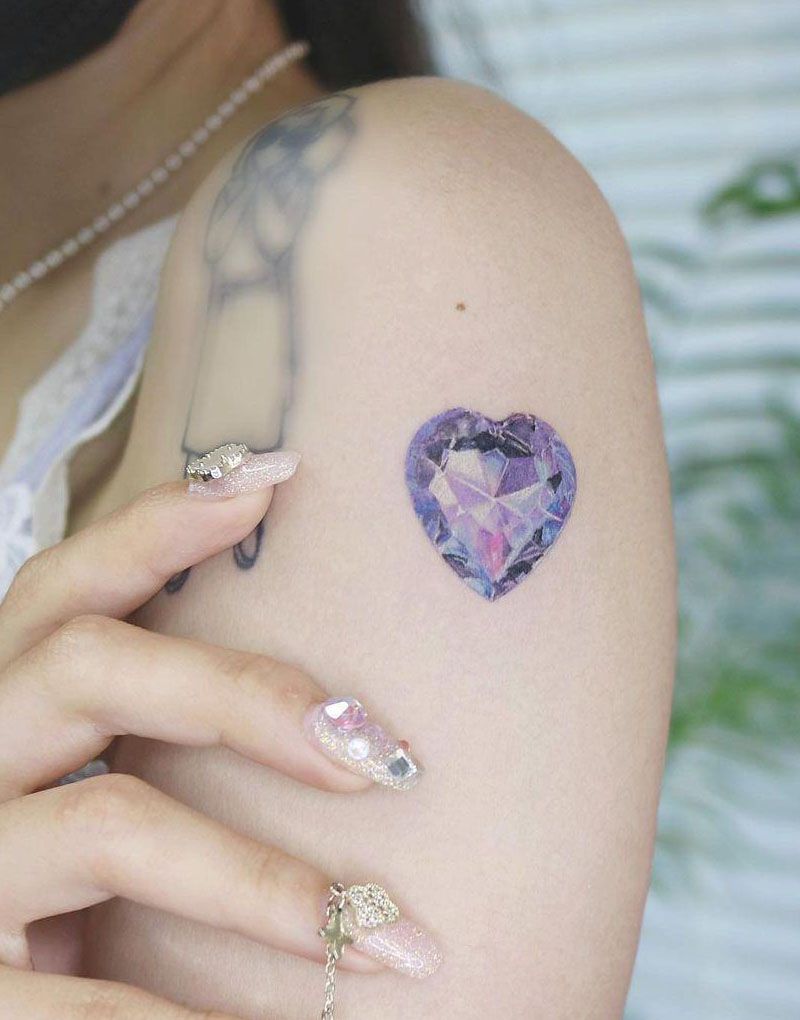 30 Gorgeous Gemstone Tattoos You Must See