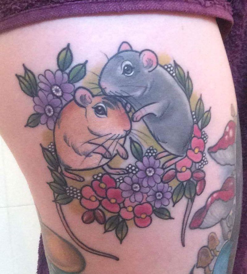 24 Gorgeous Gerbil Tattoos You Will Love