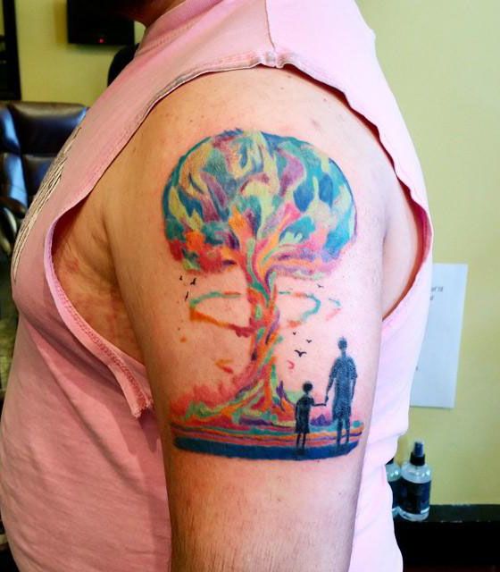 30 Gorgeous Mushroom Cloud Tattoos You Must Love