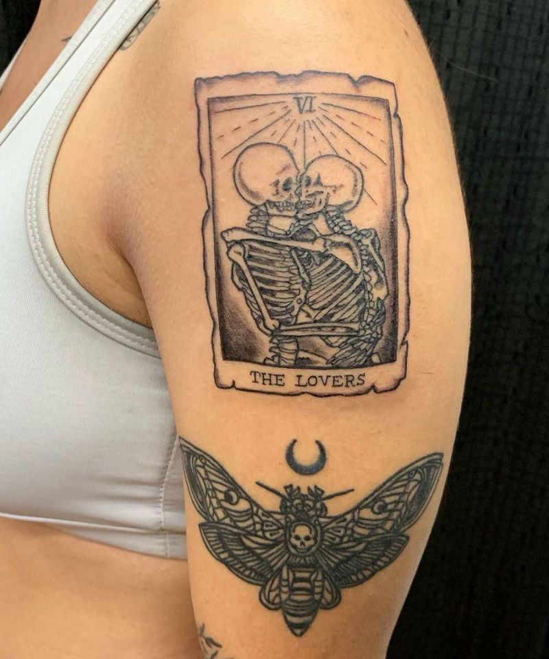 30 Pretty Tarot Tattoos You Can Copy