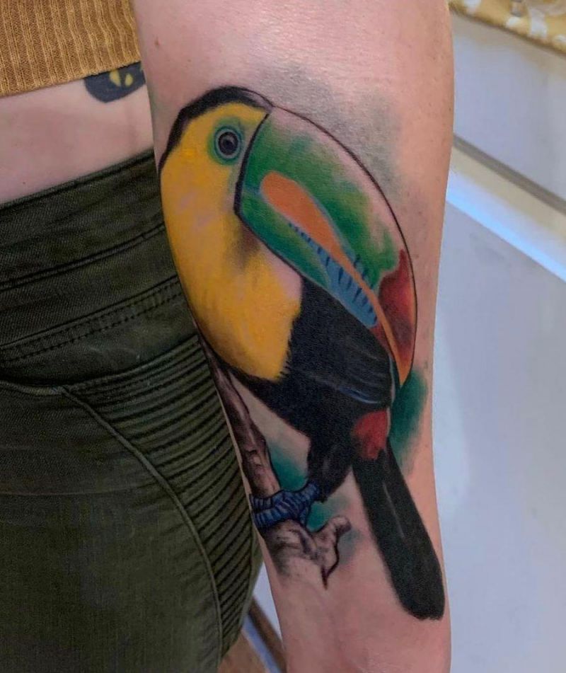 30 Cute Toucan Tattoos to Inspire You