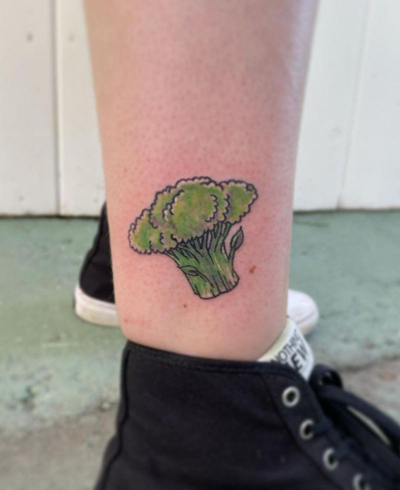 30 Pretty Broccoli Tattoos You Will Love