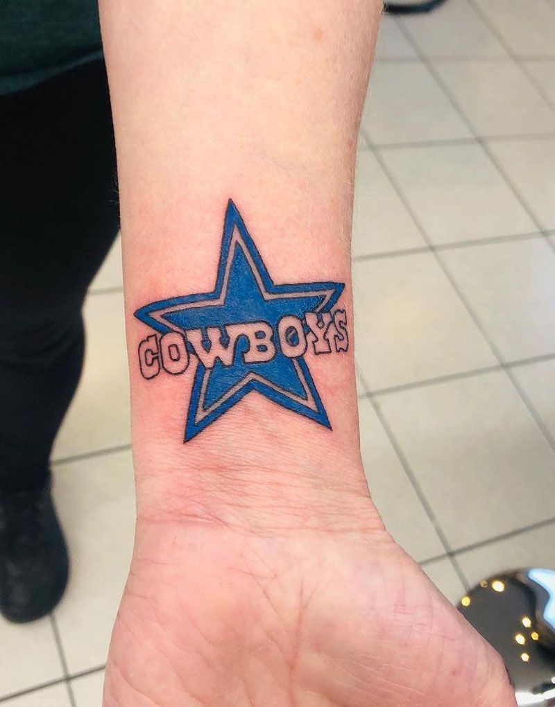 30 Pretty Dallas Cowboys Tattoos You Must Love