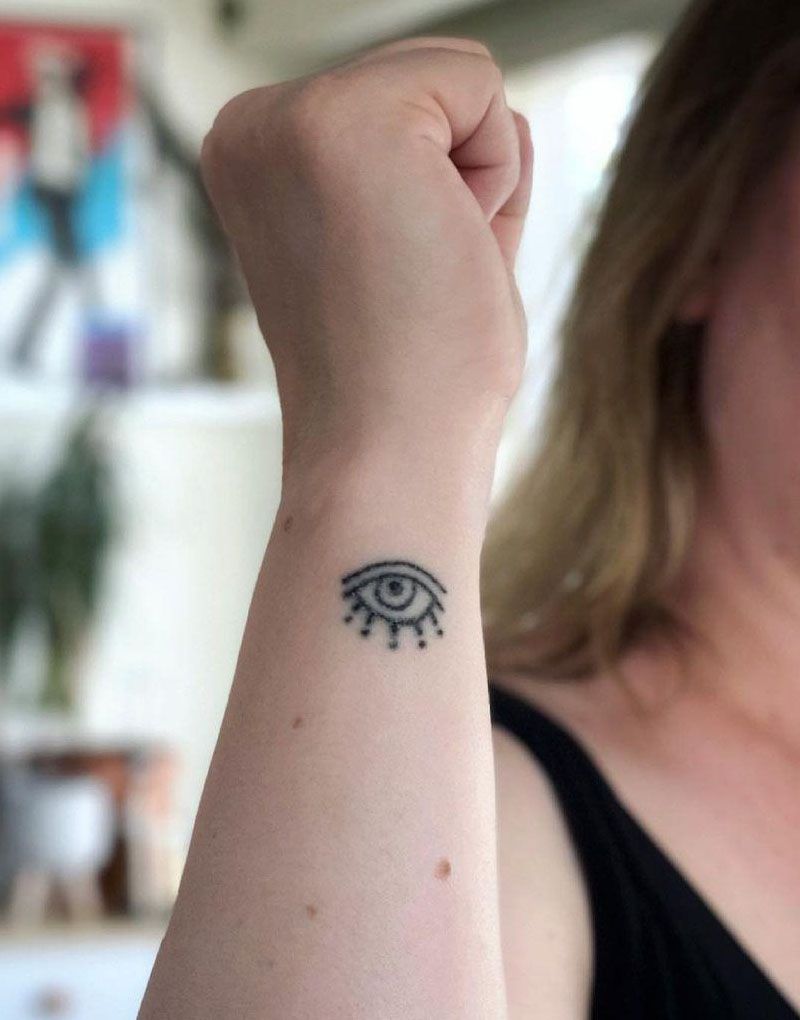 30 Gorgeous Evil Eye Tattoos You Will Love