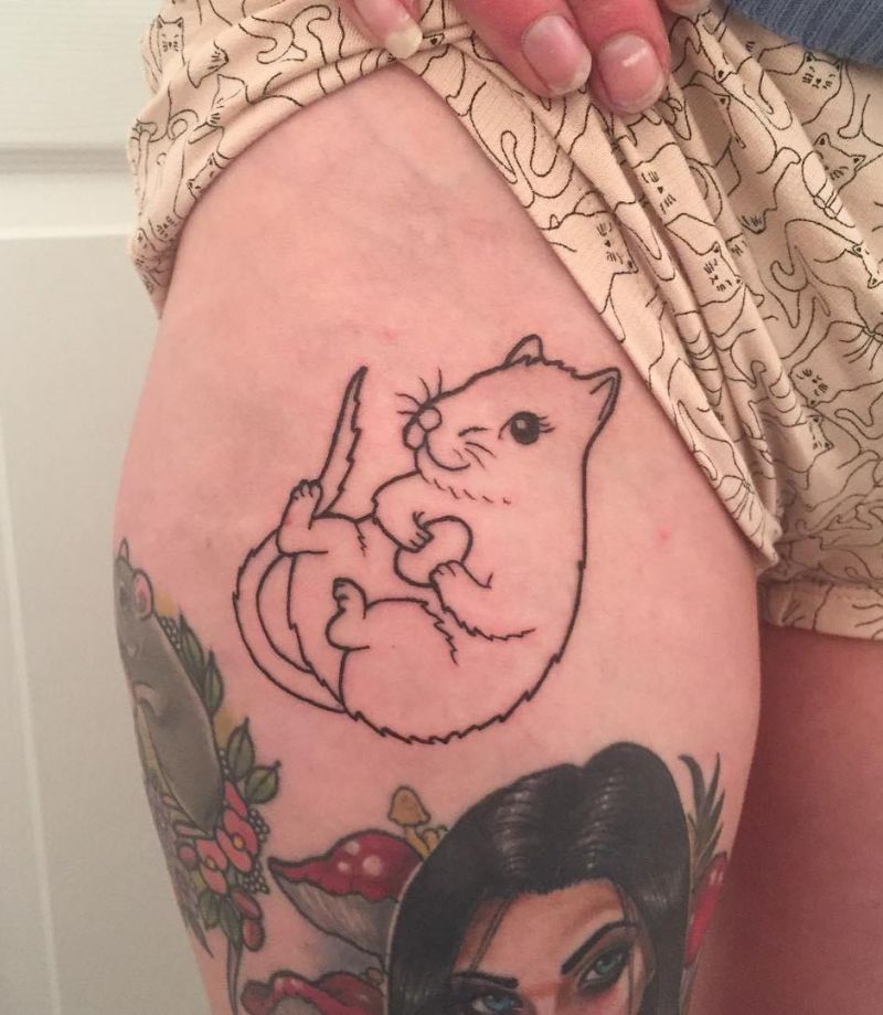 24 Gorgeous Gerbil Tattoos You Will Love