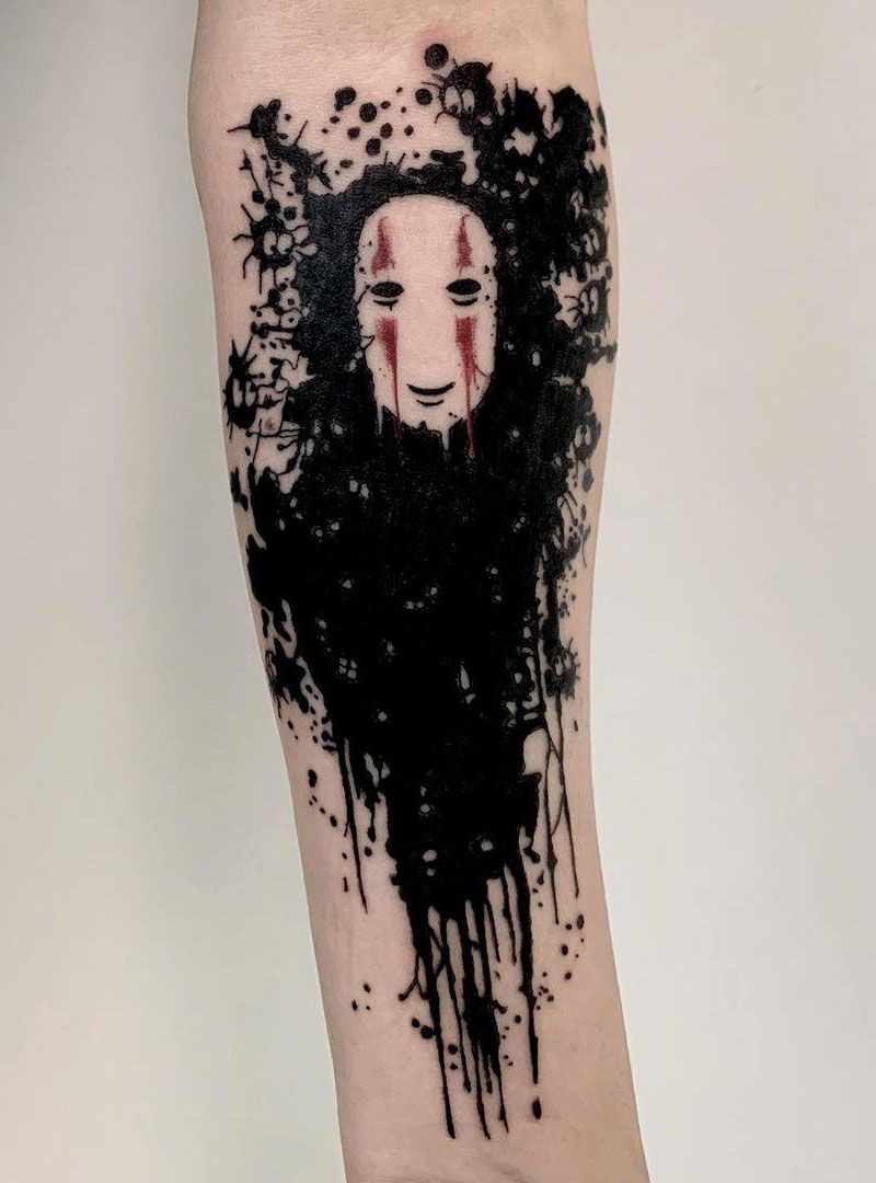 30 Cute Kaonashi Tattoos Make You Attractive