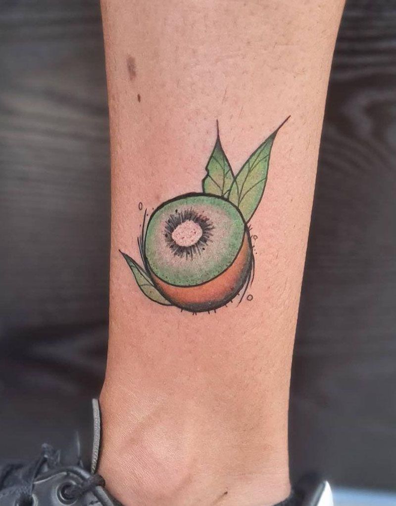 30 Pretty Kiwifruit Tattoos You Will Love