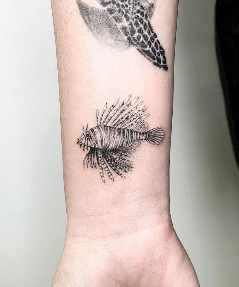 30 Gorgeous Lionfish Tattoos You Must Love