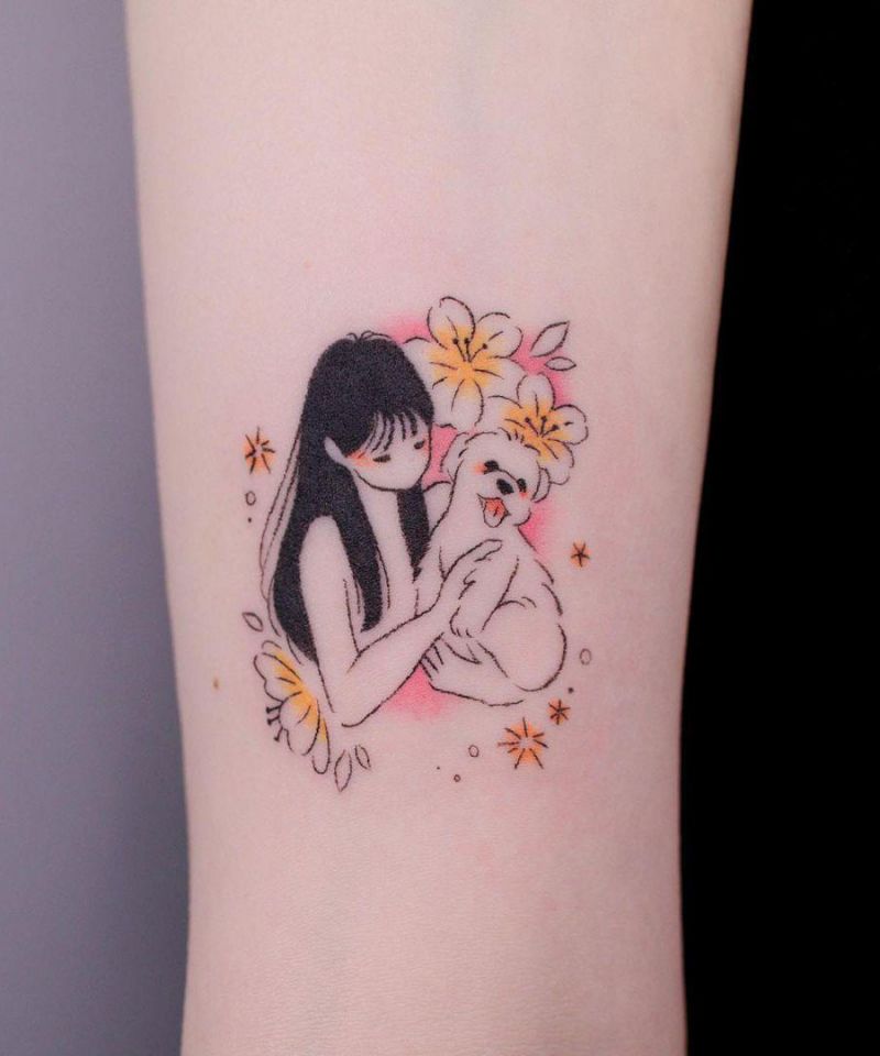 30 Cute Puppy Tattoos You Must Love