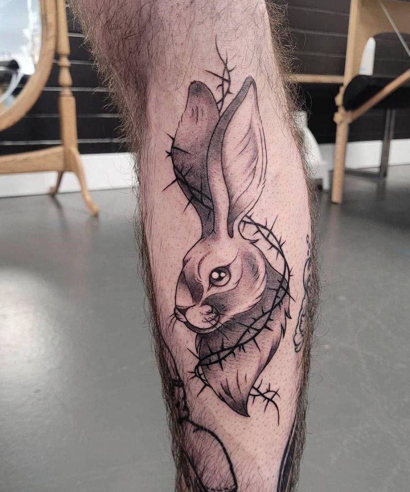 30 Wonderful Rabbit Tattoos Make You Attractive