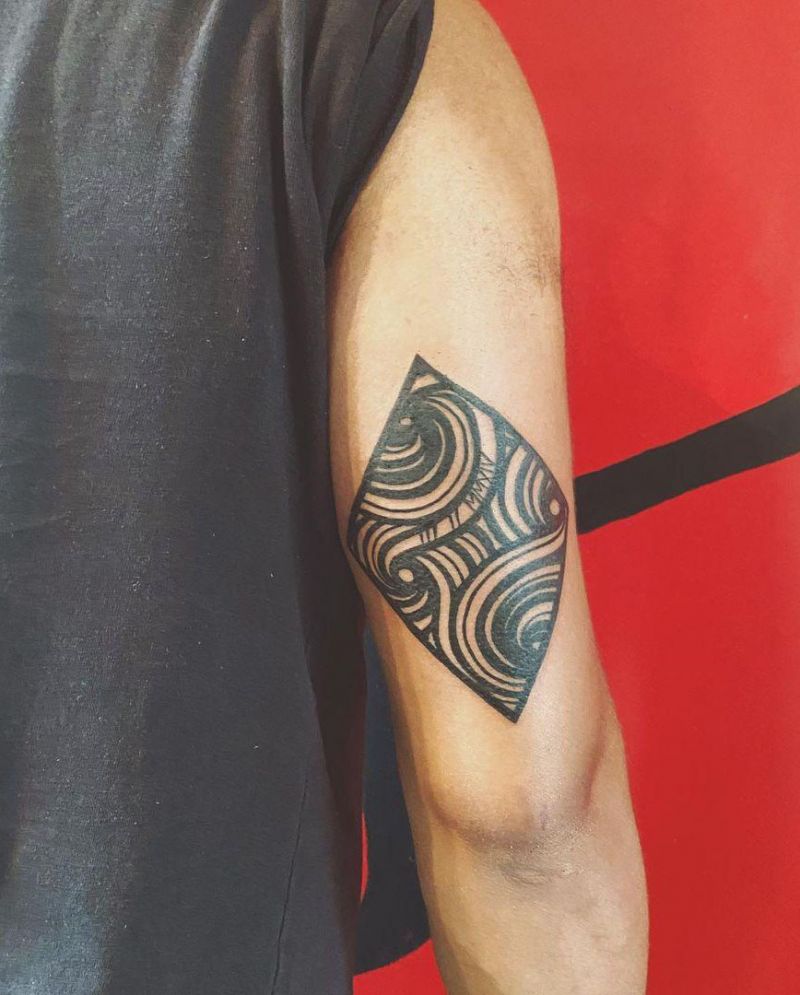 30 Pretty Swirl Tattoos to Inspire You