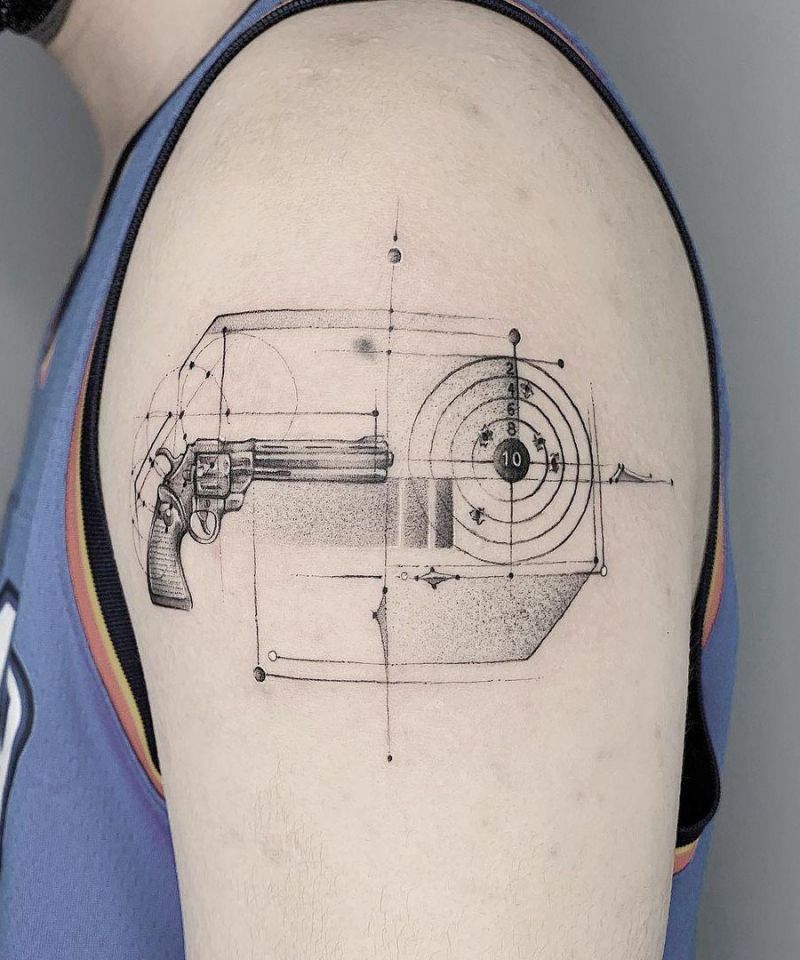 26 Elegant Target Tattoos You Must Try