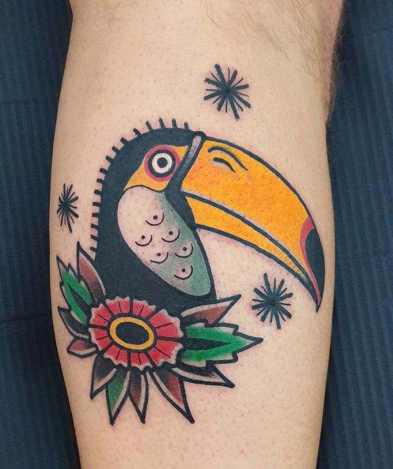 30 Cute Toucan Tattoos to Inspire You