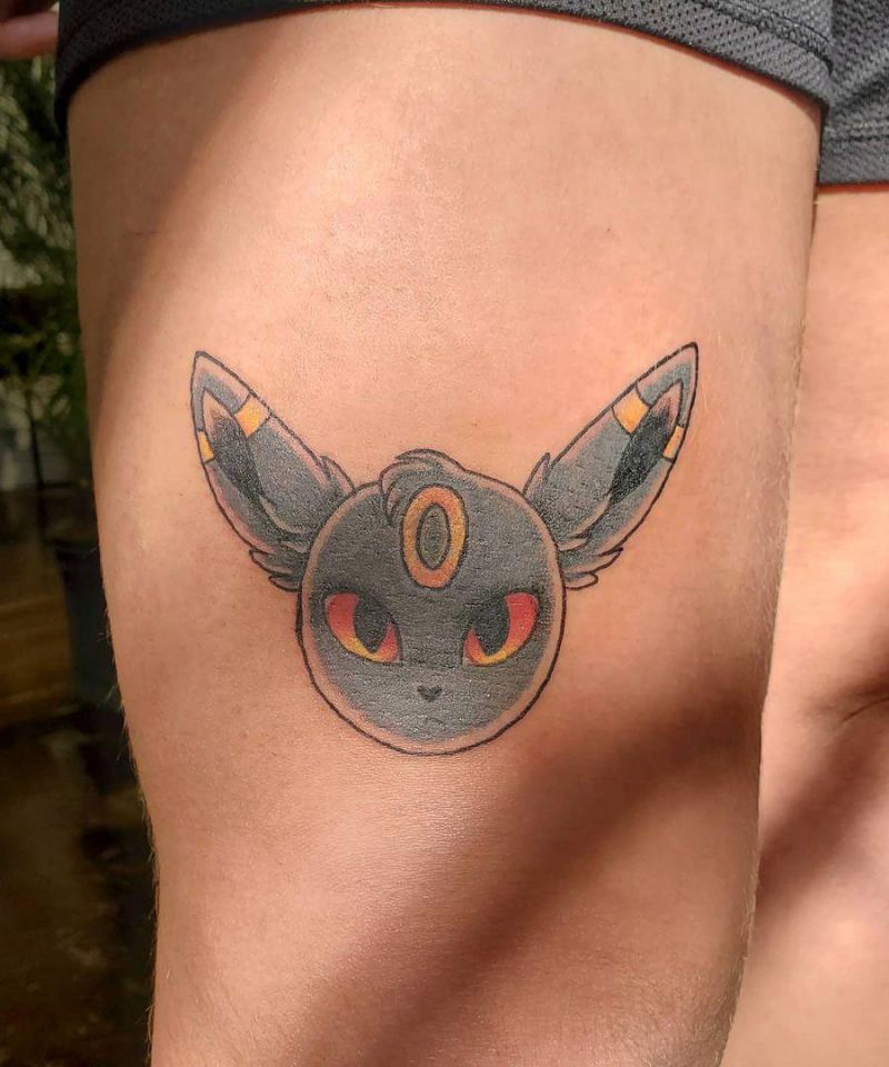 30 Cute Umbreon Tattoos You Must See