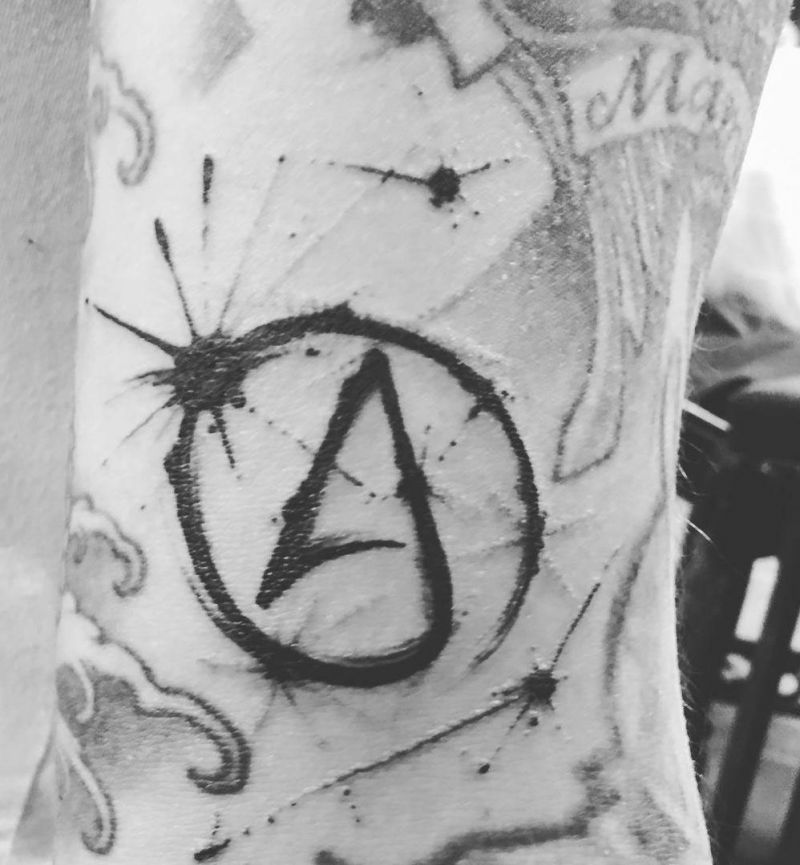 30 Pretty Atheist Tattoos to Inspire You