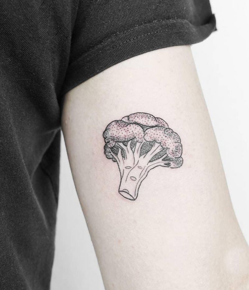 30 Pretty Broccoli Tattoos You Will Love