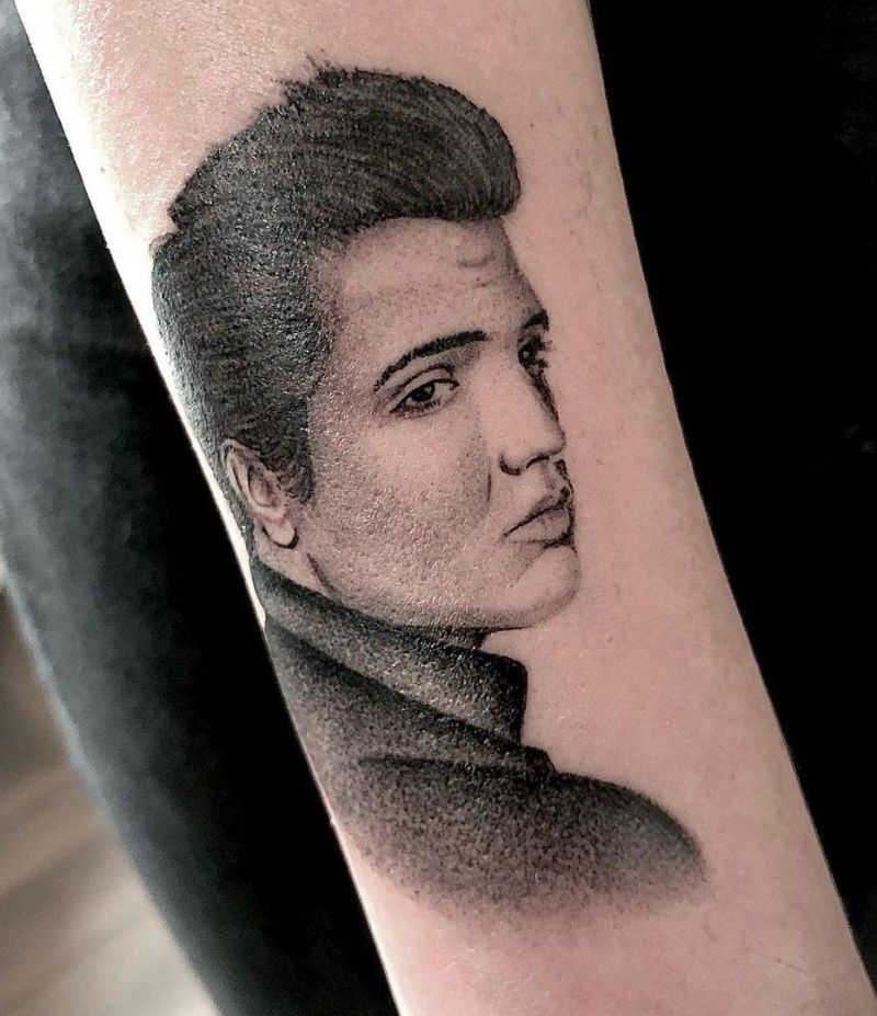 30 Pretty Elvis Tattoos You Will Love