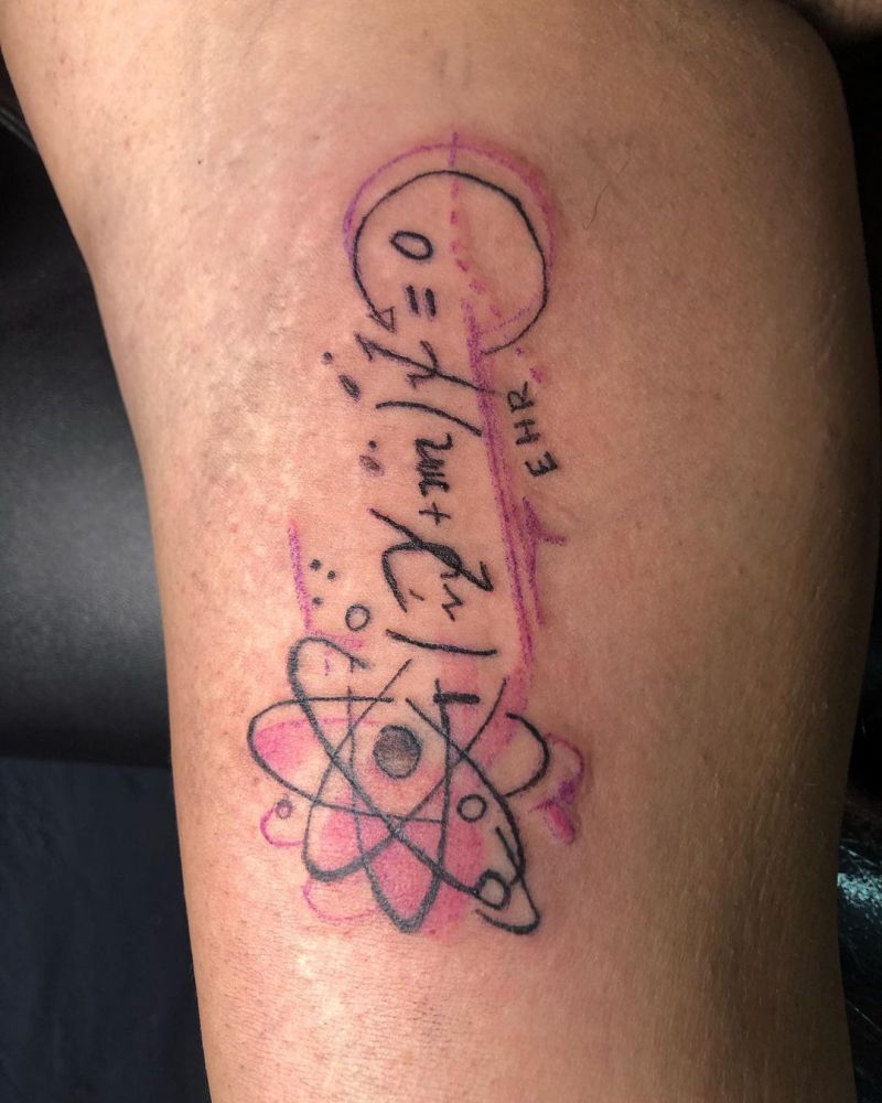 30 Unique Equation Tattoos You Must Try