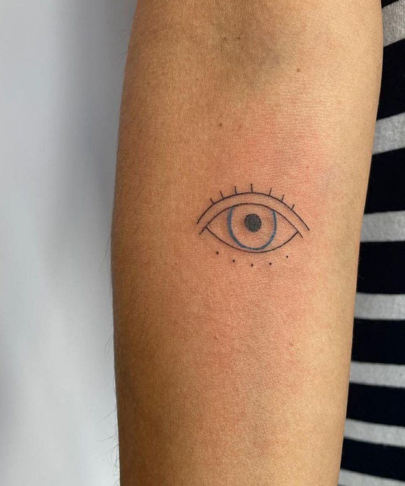 30 Gorgeous Evil Eye Tattoos You Will Love