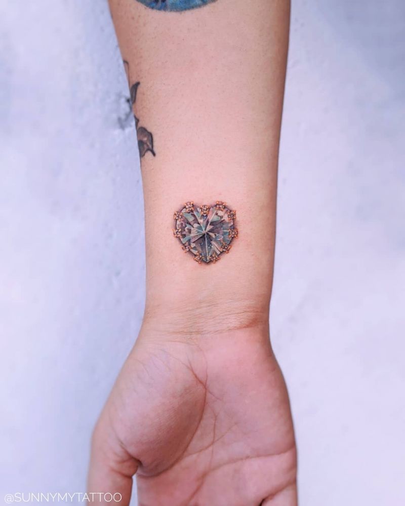 30 Gorgeous Gemstone Tattoos You Must See