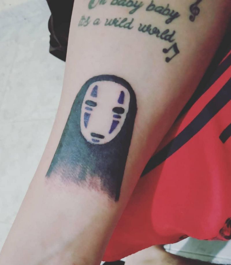 30 Cute Kaonashi Tattoos Make You Attractive