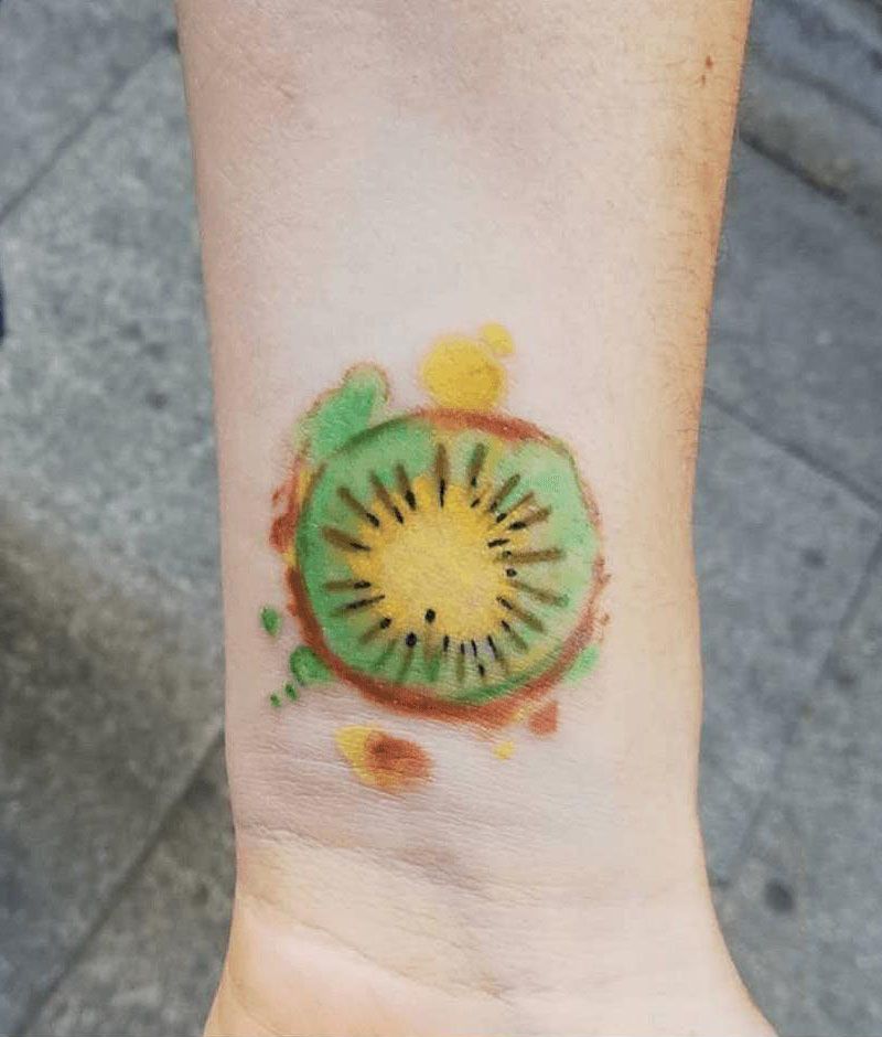 30 Pretty Kiwifruit Tattoos You Will Love