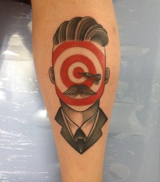 26 Elegant Target Tattoos You Must Try