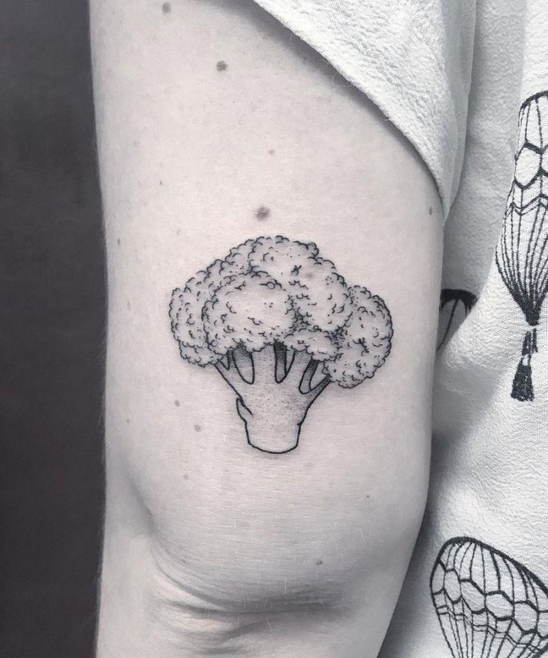 30 Pretty Broccoli Tattoos You Will Love