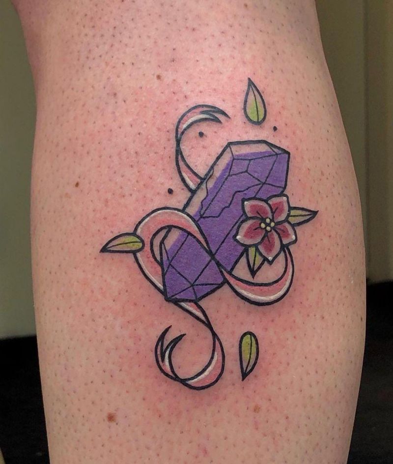 30 Gorgeous Gemstone Tattoos You Must See