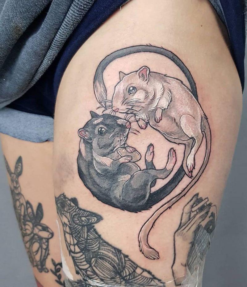 24 Gorgeous Gerbil Tattoos You Will Love