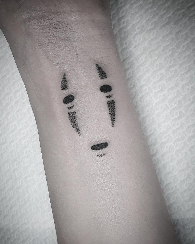 30 Cute Kaonashi Tattoos Make You Attractive