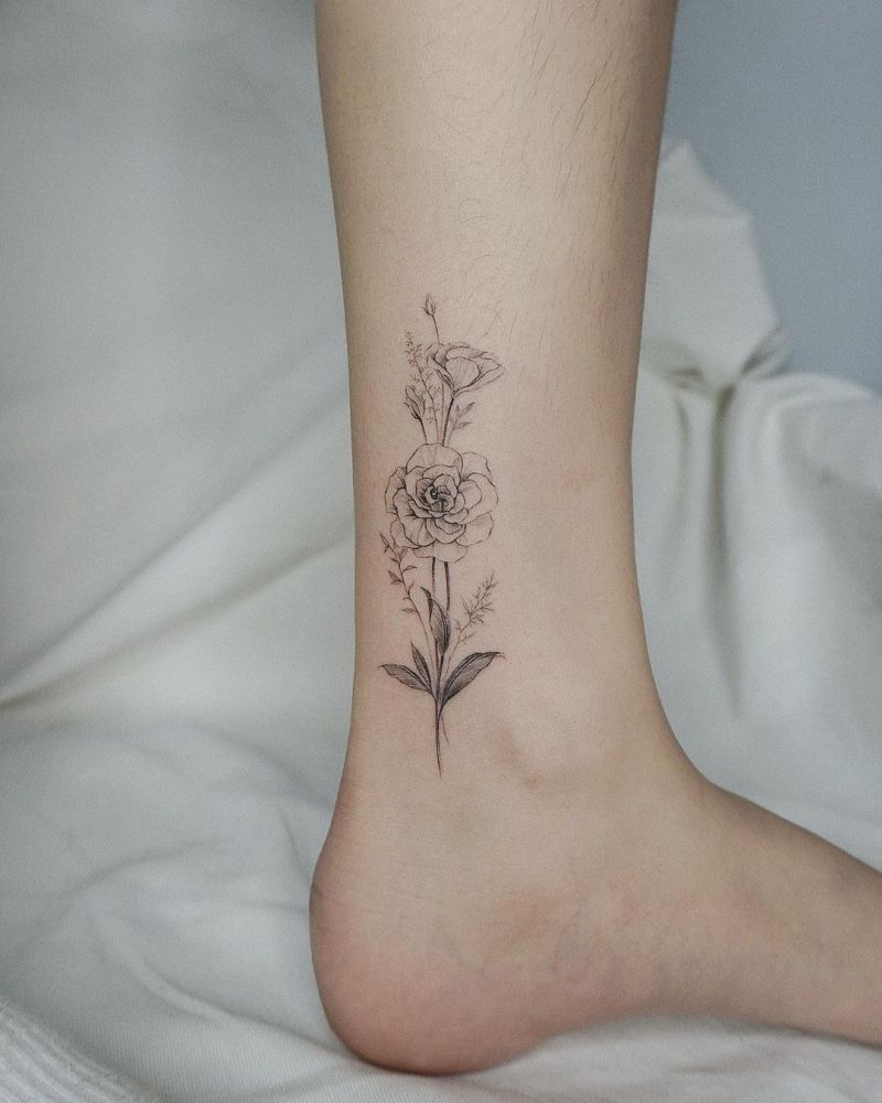 30 Pretty Lisianthus Tattoos You Must See