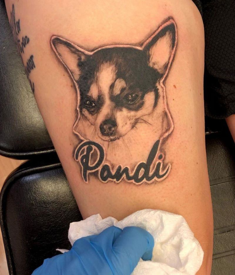 30 Cute Puppy Tattoos You Must Love