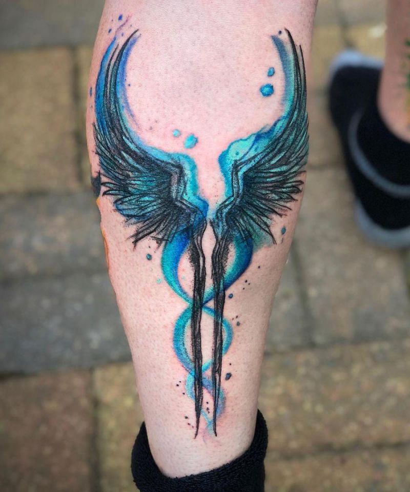 30 Pretty Valkyrie Wings Tattoos for Your Inspiration